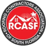 RCASF roofing contractors association of south florida logo