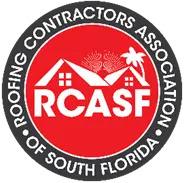 RCASF roofing contractors association of south florida logo