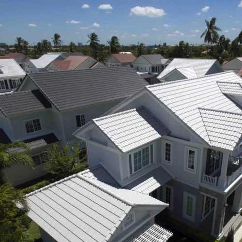 south florida home with tile rooftop