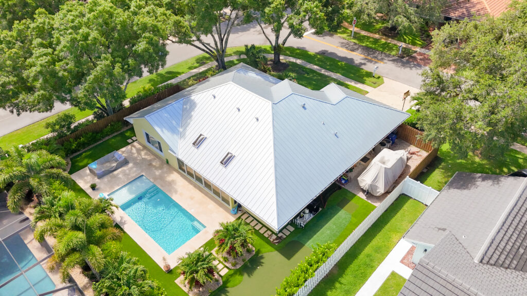 metal roof